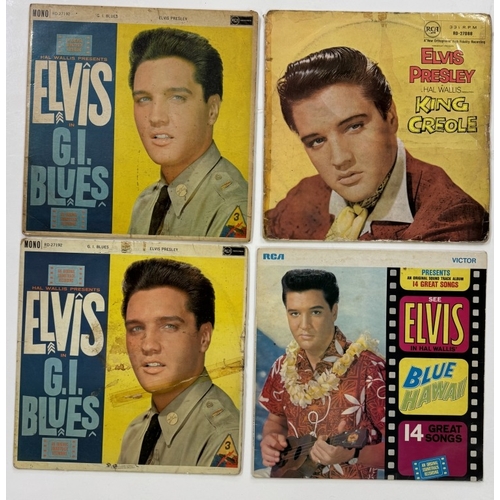 342 - A large quantity of Elvis LP's including Loving you 10