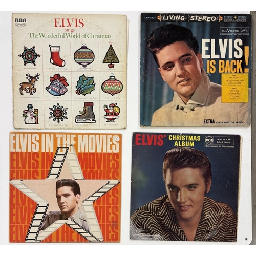 342 - A large quantity of Elvis LP's including Loving you 10