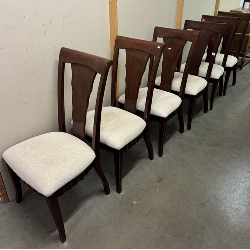 349 - 6 good quality dining chairs