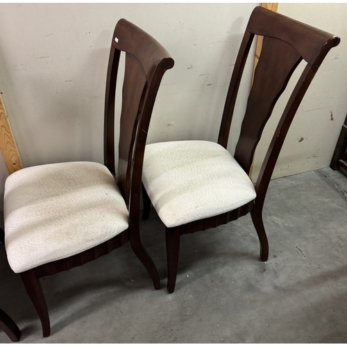 349 - 6 good quality dining chairs