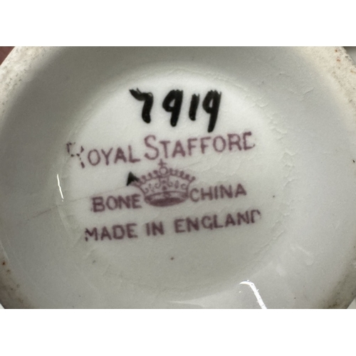 1912 - A 34 piece Royal Stafford vintage china tea set