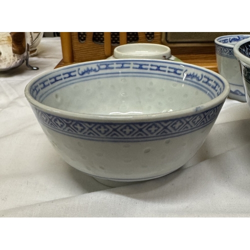 1924 - A selection of Chinese ceramic bowls