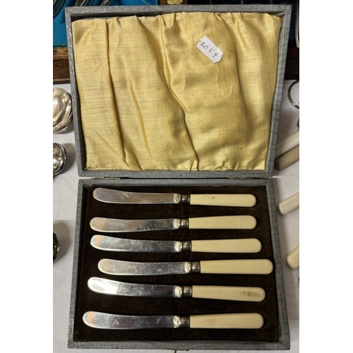 1926 - A quantity of cutlery including boxed sets