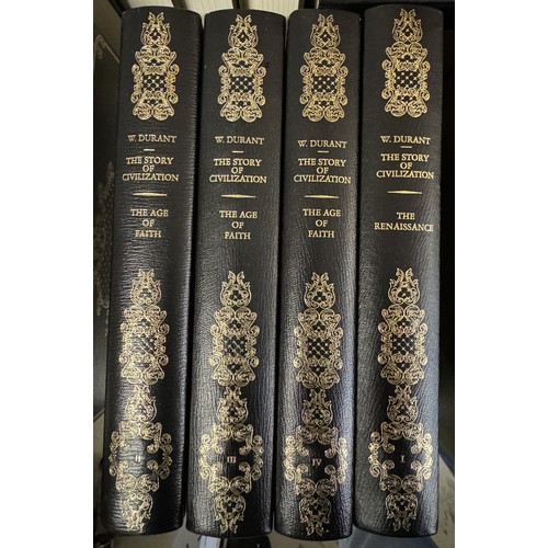 256 - A nice 32 volume set The Story Of Civilization 1967 published by Edito-Service Geneva