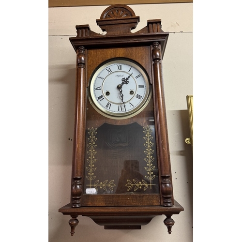 1910G - 4 Antique style wall clocks including x3 31 day & 1 x 15 day