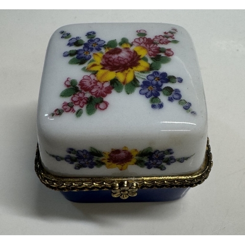 342 - 3 porcelain pill boxes