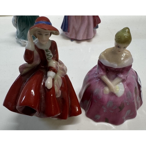 348 - 14 Royal Doulton small figurines