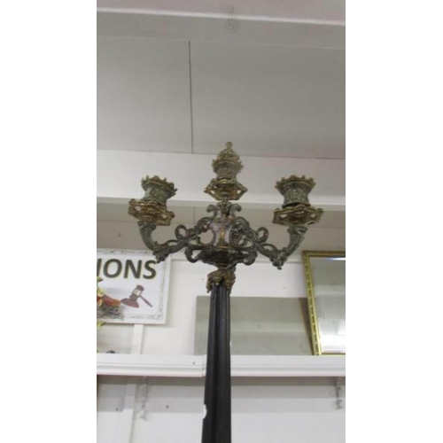 200 - A tall French style candelabra.