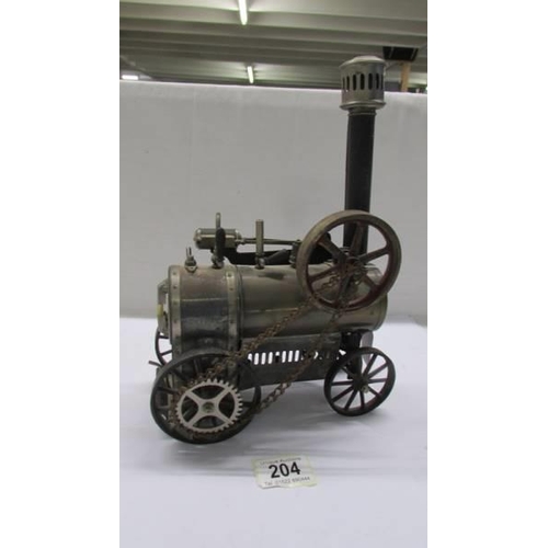 204 - A 1920/30's Doll & Co., Germany 502 mobile steam engine.