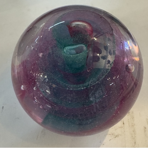 383 - 7 Paperweights including Caithness Ozone, other Caithness, Murano etc