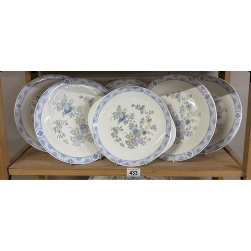 433 - A Royal Doulton 'Coniston' dinner set. No: H5030