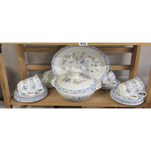 433 - A Royal Doulton 'Coniston' dinner set. No: H5030