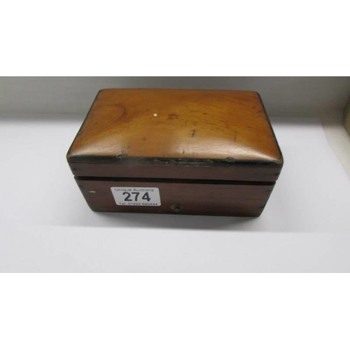 274 - A small music box.