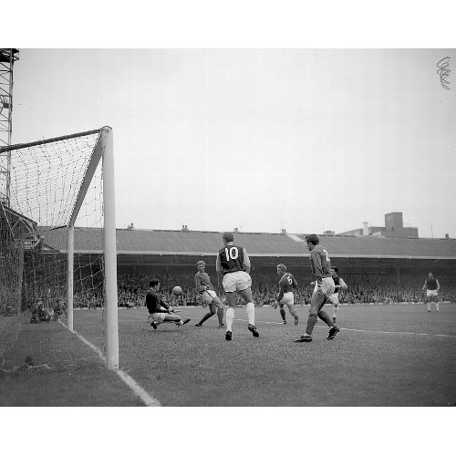 249 - Football – Original action negatives taken at six Nottingham Forest home games played in the
1965/19... 