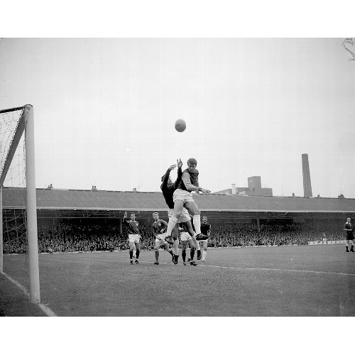 249 - Football – Original action negatives taken at six Nottingham Forest home games played in the
1965/19... 