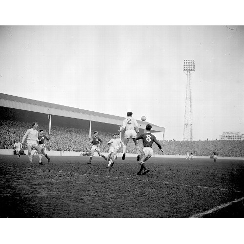 249 - Football – Original action negatives taken at six Nottingham Forest home games played in the
1965/19... 