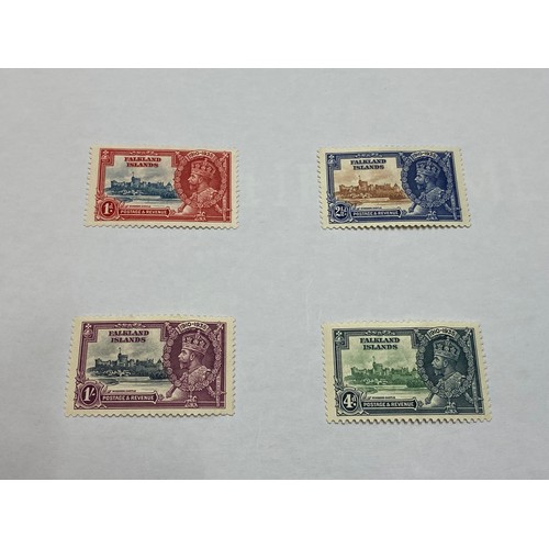 174 - A nice collection of pre 1948 Falkland Islands stamps mainly mint hinged including 1933 Centenary se... 