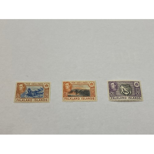 174 - A nice collection of pre 1948 Falkland Islands stamps mainly mint hinged including 1933 Centenary se... 