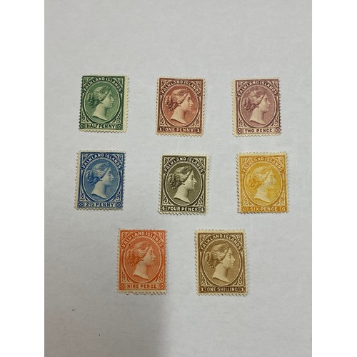 174 - A nice collection of pre 1948 Falkland Islands stamps mainly mint hinged including 1933 Centenary se... 