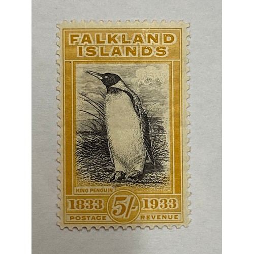 174 - A nice collection of pre 1948 Falkland Islands stamps mainly mint hinged including 1933 Centenary se... 