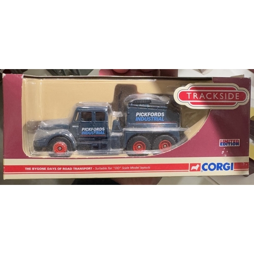 621 - A quantity of boxed Corgi Trackside vehicles etc