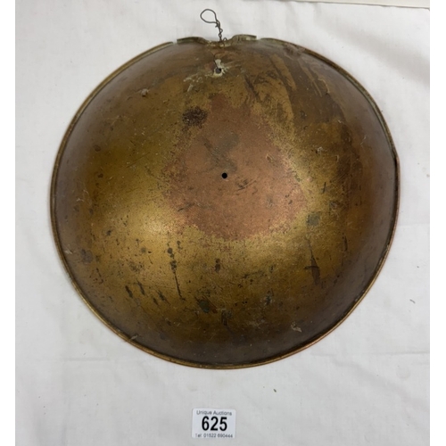 625 - A vintage copper gold prospecting pan