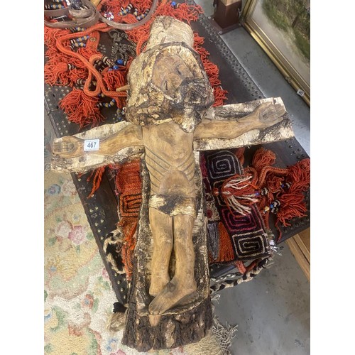 467 - An interesting Pre-WW2 Carving of Jesus from Poland. The carving is from Pre war  Poland or Russia a... 