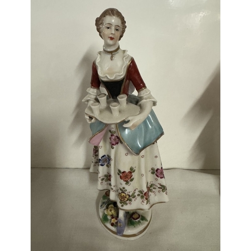 684 - 3 x 19th century European porcelain figures