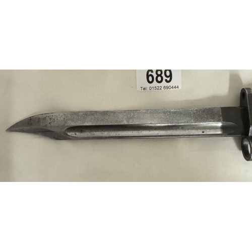 689 - An L1A2 Bayonet