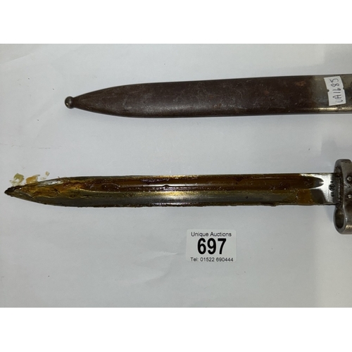 697 - A Czech bayonet C6721