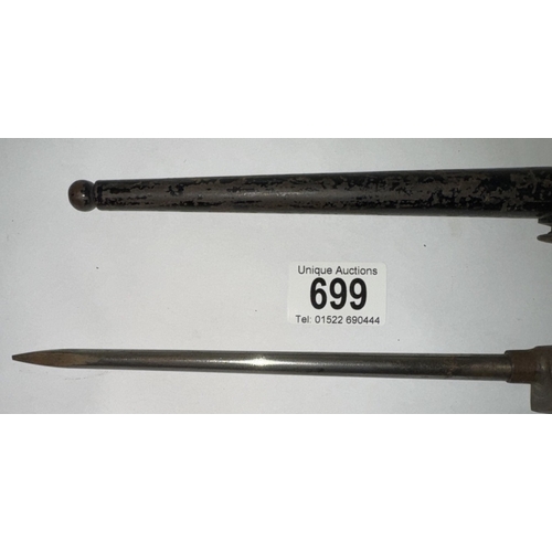 699 - A spike bayonet