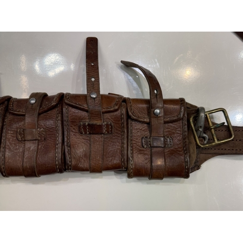 710 - A WWI Swedish Mauser pouch/belt (cosplay Star Wars Jawa)