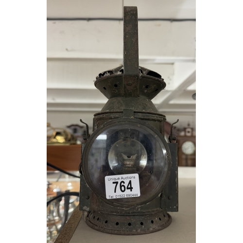 764 - A 1945 Wakefield's military issue signal lamp