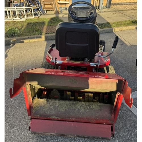 1520C - A Countax C38H ride on mower / tractor with attachments.