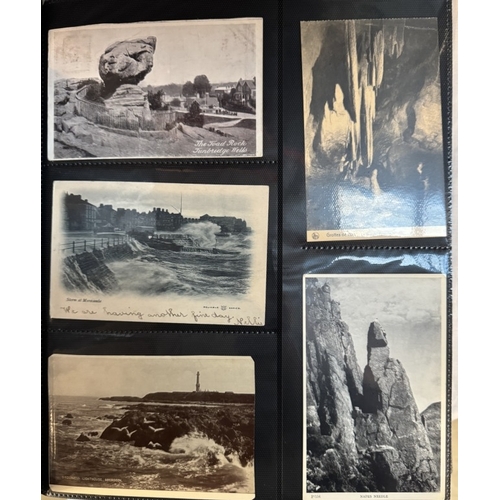 1683 - 2 albums of mainly Edwardian topographical postcards (approximately 1000 postcards)