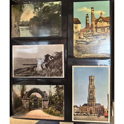 1683 - 2 albums of mainly Edwardian topographical postcards (approximately 1000 postcards)