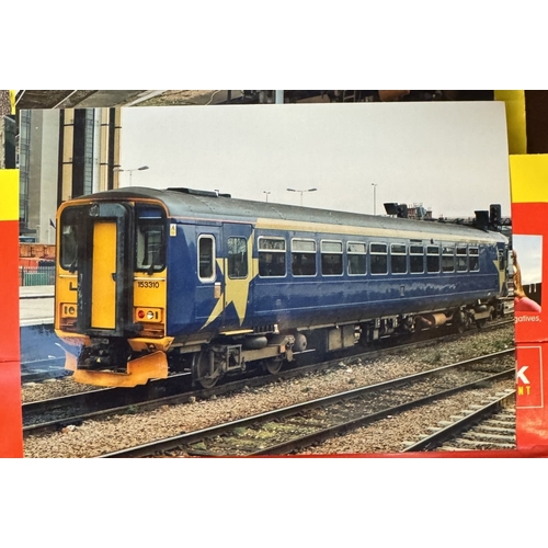 1723 - A collection of mainly UK railway photo's & slides (with copyright) A a quantity of railway slides (... 