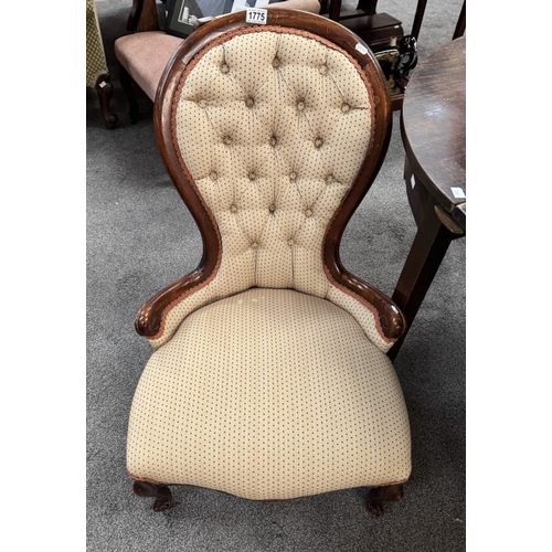 1775 - A Victorian nursing/bedroom chair