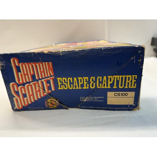 226 - A rare boxed 1960's Rovex-Triang Captain Scarlett Escape and Capture battery operated set.