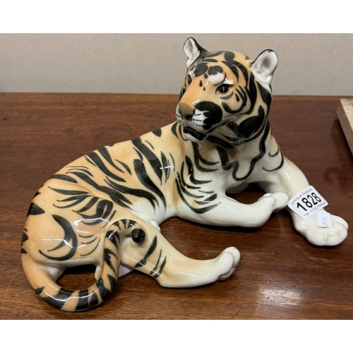 1828 - A Lomonosov tiger & tiger cub.