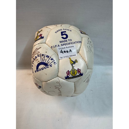 400A - A signed Tottenham Hotspur official souvenir football