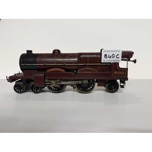 840C - A Hornby 0 Gauge Royal  Scot Locomotive