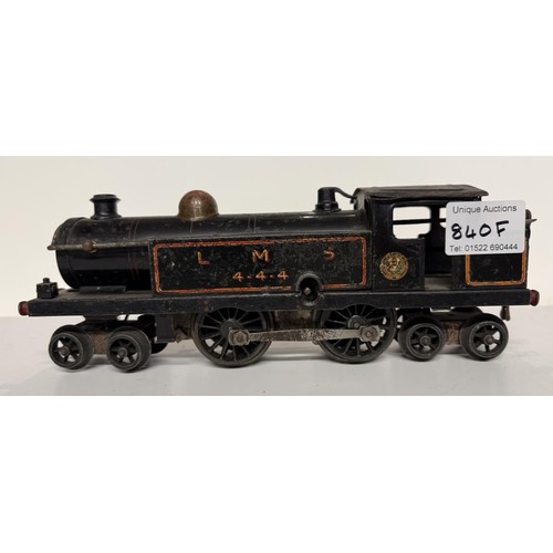 840F - A Hornby 0 Gauge clockwork LMS Locomotive