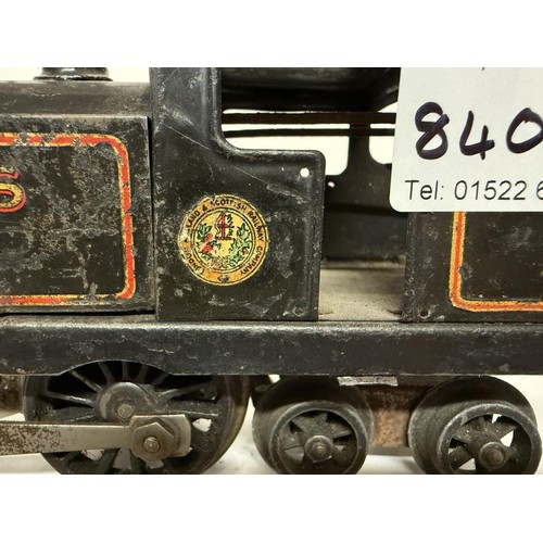 840F - A Hornby 0 Gauge clockwork LMS Locomotive