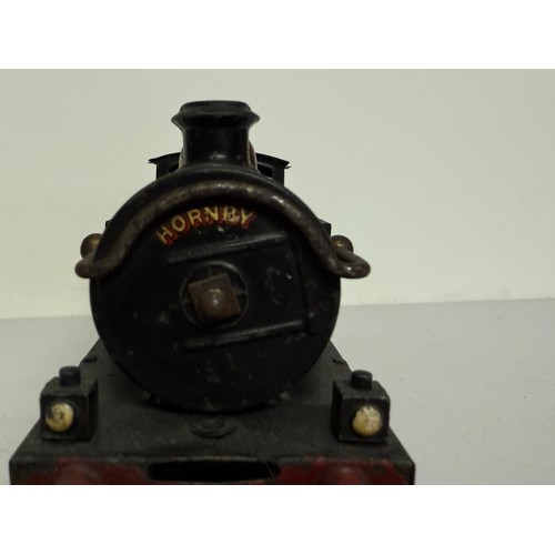 840F - A Hornby 0 Gauge clockwork LMS Locomotive