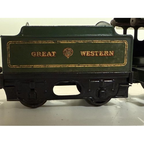 840H - A Hornby 0 Gauge 3 rail Great Western Locomotive and Tender