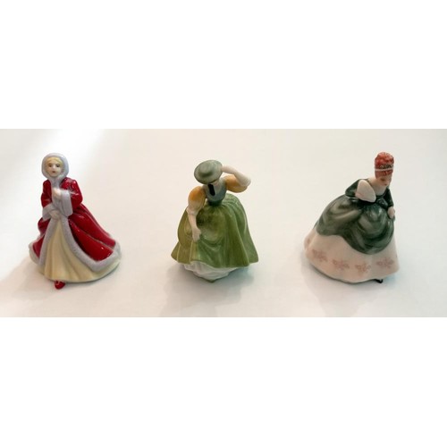 348 - 15 Royal Doulton small figurines