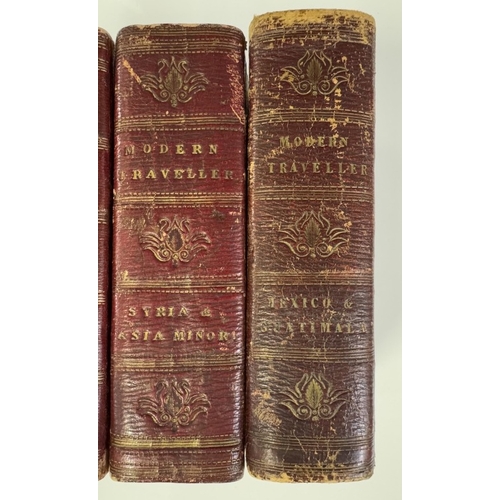 549 - 4 1820s Editions of Modern Traveller all with maps. 1824 Syria & Asia Minor, 1825 Mexico & Guatemala... 