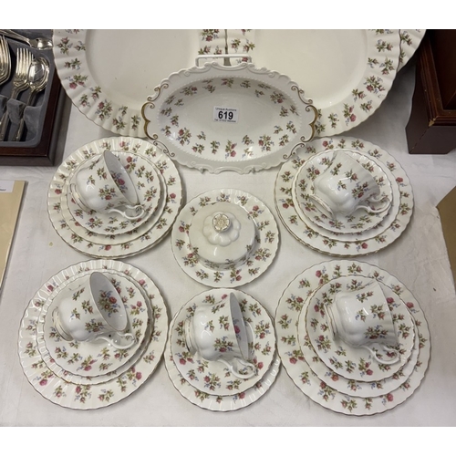 619 - A 30 piece Royal Albert Winsome dinner set