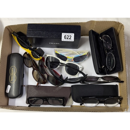 622 - A quantity of various spectacles & sunglasses